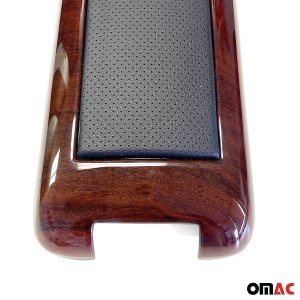 Mercedes E Class W210 Armrest Box Lid - Omac - Wood-Leather - '95-'03 Mercedes E Class W210 Armrest Box Lid - Omac - Wood-Leather - '95-'03